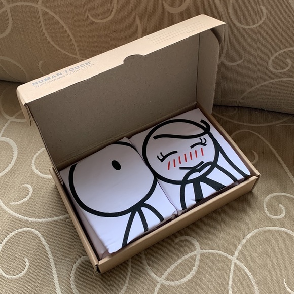 Couple Pillowcase Set 'From My Heart to Yours' King Size White Gift BOLDLOFT - Picture 2 of 6